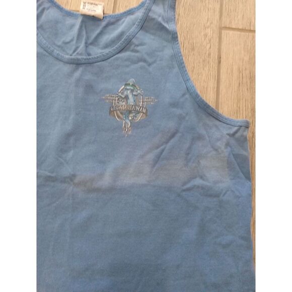 Men's Bay Side Heavy Weight Sleeveless Shirt PRE-Shrunk Cotton X Large Hawaii - Picture 2 of 7